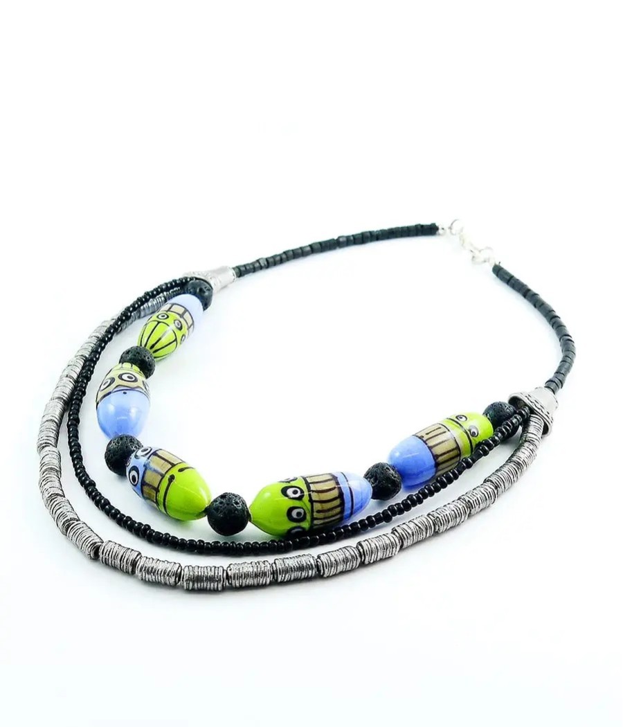 Collier multi artisanal...