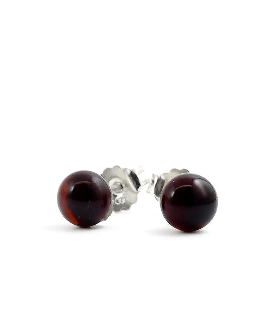 Boucles d'oreilles Bulle Rouge