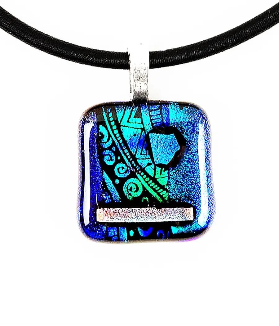 Collier femme Milshake Bleu...