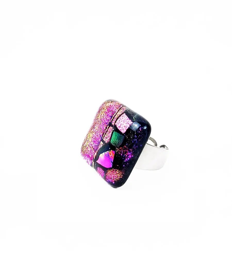 Bague Bleu escalier