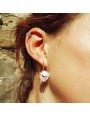 Boucles d'oreilles 'Diamant'