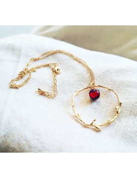 Collier 'Rouge Rubis'