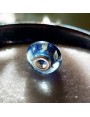 Charm Bleu artisanal en verre de Murano